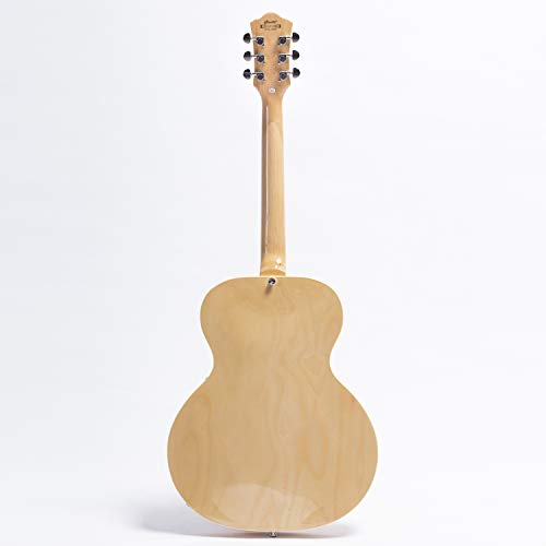 Grote Jazz Electric Guitar Hollow Body ZT Style Chrome Hardware P90 Pickup