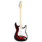 Grote Electric Guitar Solid Body Water Transfer Printing with Gig Bag