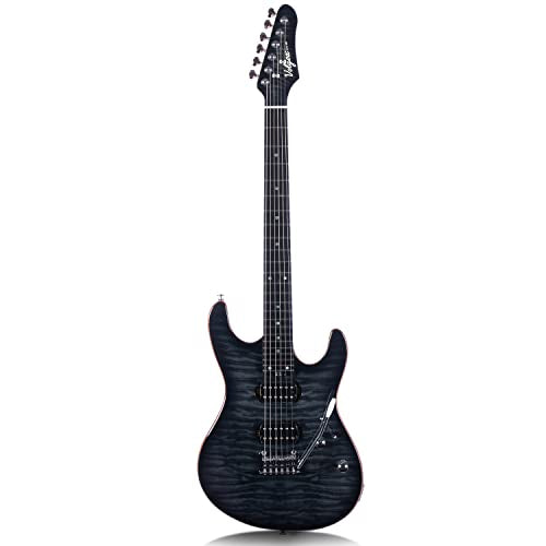 Volgoa VSR-1 Electric Guitar with Mahogany Solid Body,Roasted Maple Neck, and HPL Fingerboard 6 String Guitar
