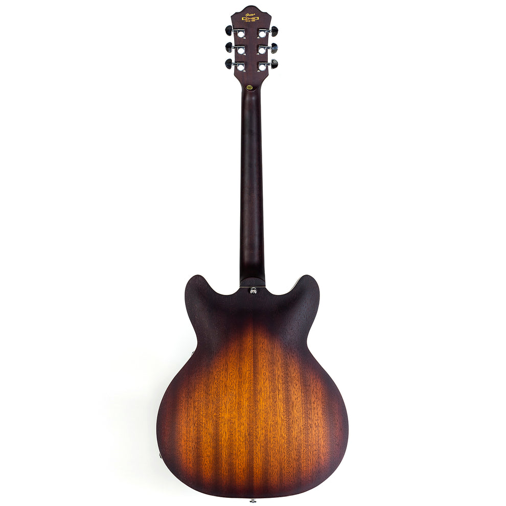 Redid Semi-Hollow Body Electric Guitar with Matte Finish, Sapele Venee ...