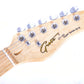 Grote Electric Guitar Semi-Hollow Body Single F-Hole Printed Tele Style Guitar Full-Size Basswood with Canadian Maple neck Chrome Hardware