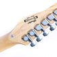 Grote Electric Guitar Semi-Hollow Body Single F-Hole Printed Tele Style Guitar Full-Size Basswood with Canadian Maple neck Chrome Hardware